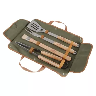 Grill szerszám szett, 4 db-os – GT37 – Grillezés, kerti és teraszfűtés, tűzrakók