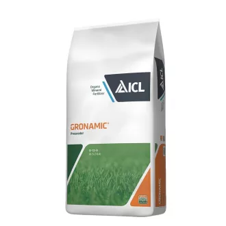 ICL Gronamic Sport High N 16-3-6 +2+0,5Fe 25kg (625-1000 m2) – Szezonális fenntartó trágyák