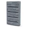 Esővízgyűjtő  400 WALL STONE - LÁGY SZÜRKE