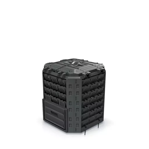 KOMPOSZTÁLÓ 310 COMPOGREEN VARIO KARTONBAN                                                                      - FEKETE