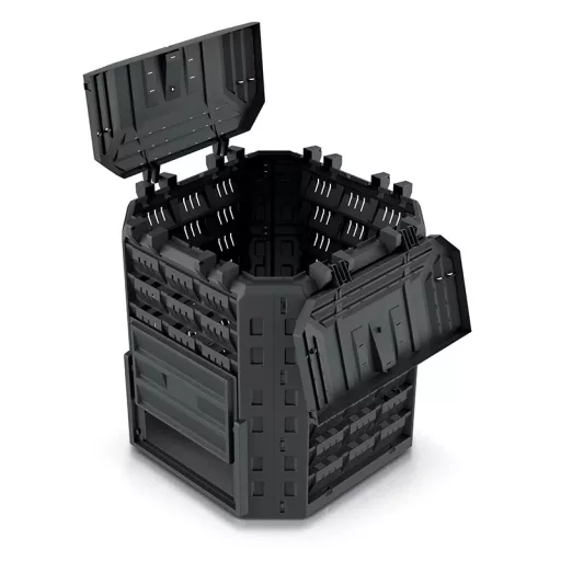 KOMPOSZTÁLÓ 310C COMPOGREEN VARIO - FEKETE