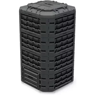 Komposztáló 1250C Compogreen Vario Kartonban - Fekete – Komposztálás, lombgyűjtés