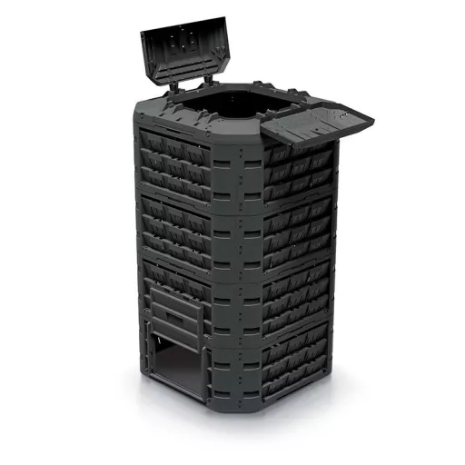 Komposztáló 1250C Compogreen Vario Kartonban - Fekete – Komposztálás, lombgyűjtés
