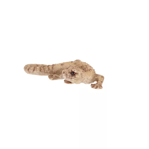 Gyík polyresin szobor, dekoráció, 16 x 8 x 3 cm