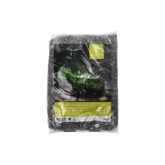 Zúzott kavics floráriumhoz, fekete - 5kg