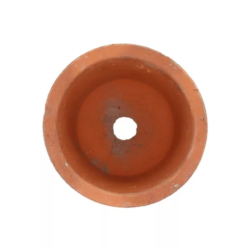 Terrakotta cserép, 9 cm átmérőjű