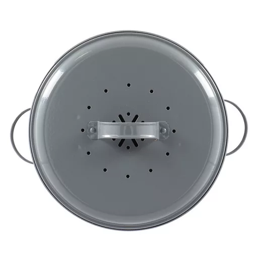 Komposztáló, sötétszürke, 6,33 literes