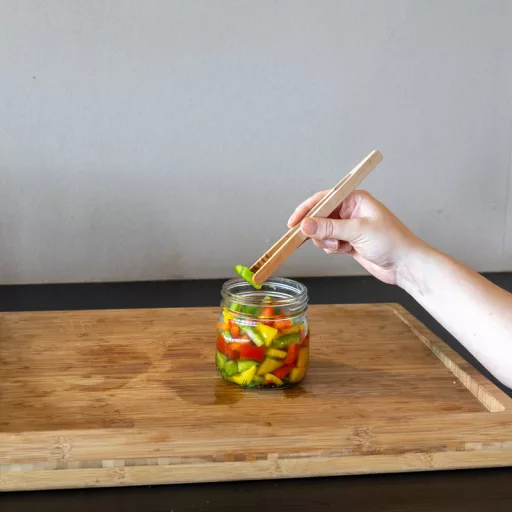 Konyhai fa csipesz, 18 cm