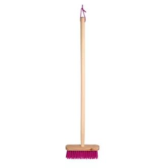 Gyerek seprű, pink – Kertészkedés gyerekeknek