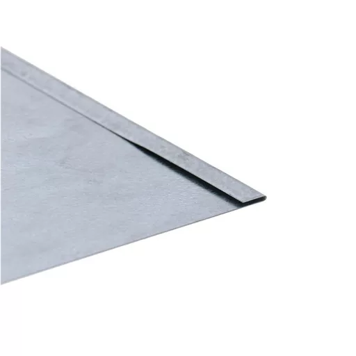 Leszúrható cink ágyásszegély, gyepszegély, 100 x 22 cm