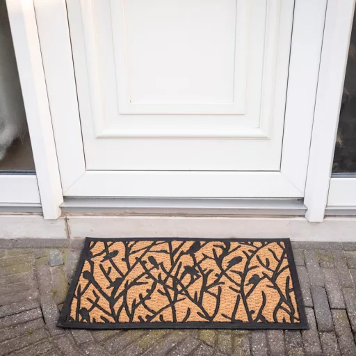 Madaras gumi és kókuszrost lábtörlő, 75 x 45 cm