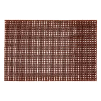 Lábtörlő vízlepergető sörtékkel,  58 x 28 cm, barna