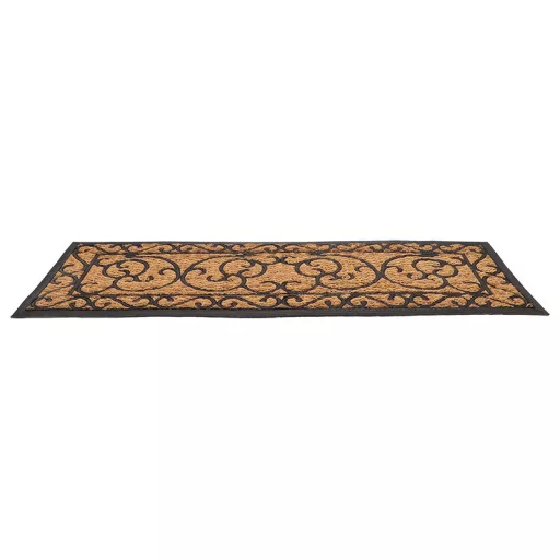 Kókuszrost és gumi lábtörlő, 120 x 40 cm