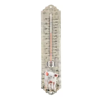 Farm állatos hőmérő, malacos, 30 cm