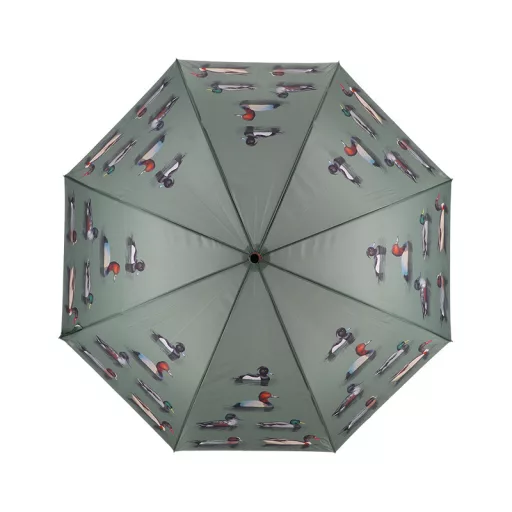 Vadkacsás esernyő, zöld, 120 cm átmérőjű