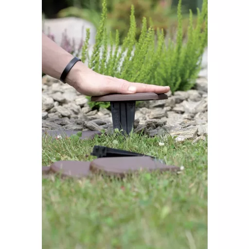 Kerti Szegély 1S Palisade - Barna