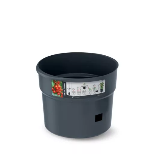 Virágcserép 350  Paradicsom Ültető Set - Antracit