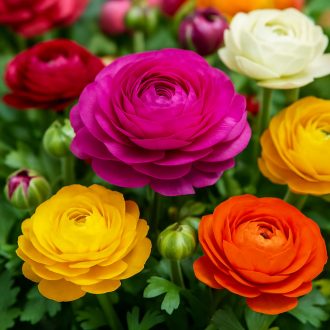Ranunculus asiaticus Mix – Ázsiai boglárka színkeverék