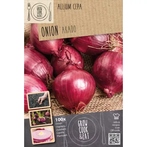 Akado - Onion Set - Vöröshagyma 100db/csomag – Hagymák