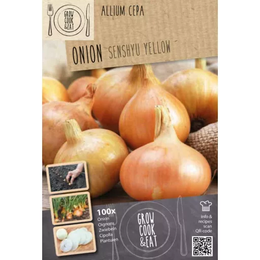 Senshyu Yellow - Onion Set - Vöröshagyma 100db/csomag – Hagymák