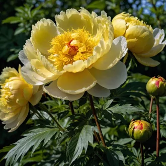 Sárga fás bazsarózsa