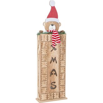 Medvés adventi naptár gyerekeknek