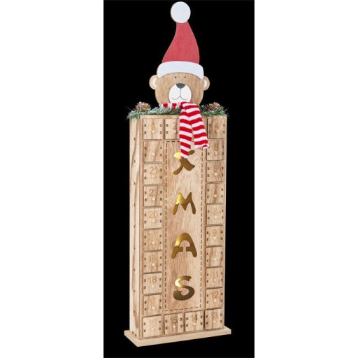 Medvés adventi naptár gyerekeknek