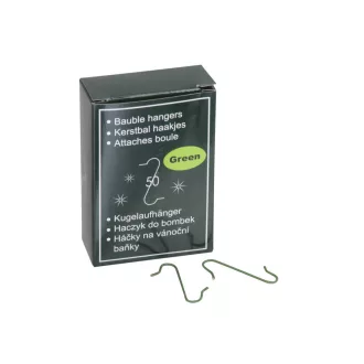 Zöld fém kampó 33 cm – S/50
