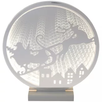 Kör alakú rénszarvas dekorációs világítás