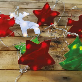 Dekortrend Meseszép LED fényfüzér, 48 LED, 0,7 m