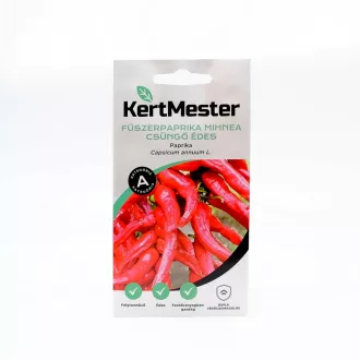 Kertmester "A" Fűszerpaprika Mihnea csüngő édes (Vetőmag) – Palántázás