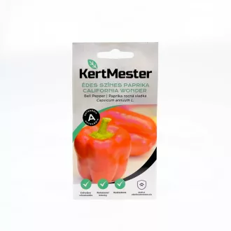 Kertmester "A" Édes színes paprika California Wonder – Palántázás