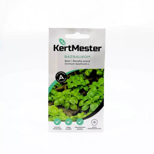 Kertmester "A" Bazsalikom (Vetőmag) – Palántázás