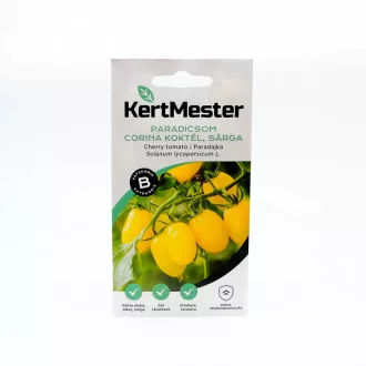 Kertmester "B" Paradicsom Corina koktél, sárga (Vetőmag) – Palántázás