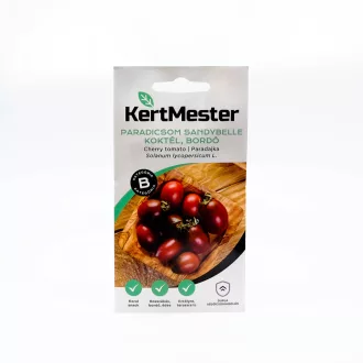 Kertmester "B" Paradicsom Sandybelle koktél, bordó (Vetőmag) – Palántázás