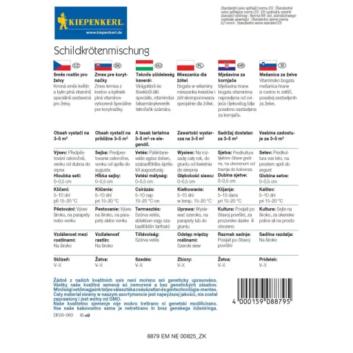 Teknősbéka zöldeleség magkeverék (KP)