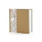 Vendégkönyv, 20,5x20,5 cm, "Guest book" felirattal, 22 oldal