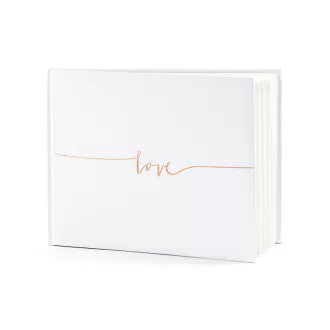 Vendégkönyv, Love, 24x18,5cm