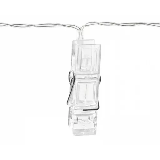 LED fotóklipsz, átlátszó, 1,4 m