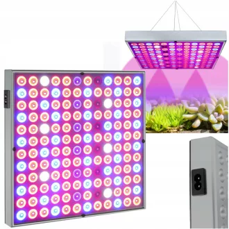Palántanevelő LED lámpa 144 LED, 25x25 cm 45W