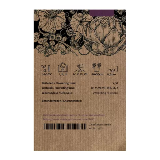 Blauer Delikatess Kék karalábé BIO (Brassica oleracea var. gongylodes) (Vetőmag)