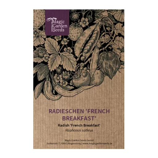 French Breakfast Retek BIO (Raphanus sativus) (Vetőmag) – Palántázás