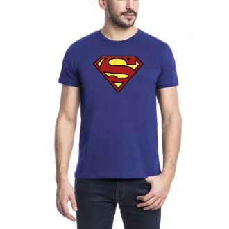 SuperMAN póló kék férfi 2XL