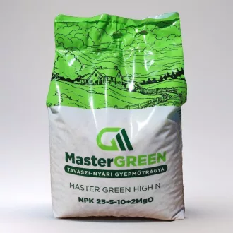 Master Green High N (25-5-10+2MgO+TE) 5 kg (100-150m2)