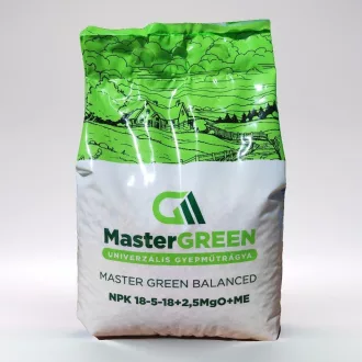 Master Green Balanced gyeptrágya 5 kg – Szezonális fenntartó trágyák