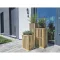 TALIA PLANTER fa virágláda, 32,5 x 32,5 x 85 cm – Virágcserepek, virágládák