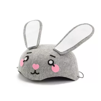 Nyuszifej sapka, szürke