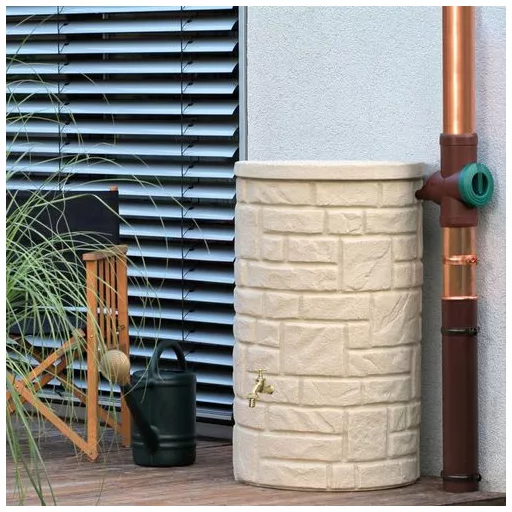 Esővízgyűjtő 230 Arcado - Szalmasárga