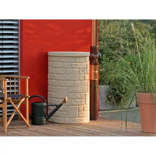 Esővízgyűjtő 230 Arcado - Szalmasárga