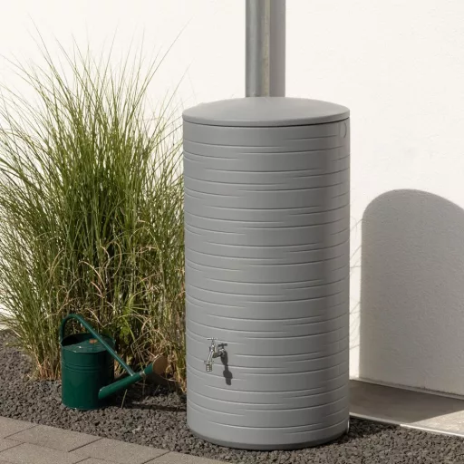 Esővízgyűjtő 280 Novara -  Hideg Szürke